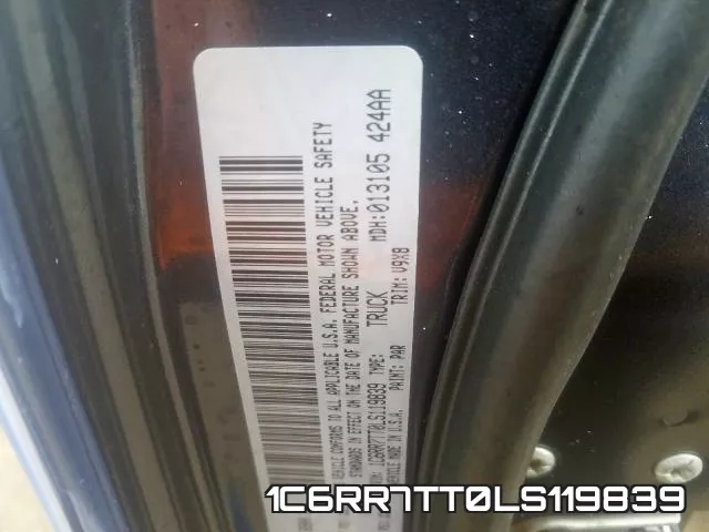 1C6RR7TT0LS119839 фото 2