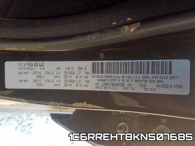 1C6RREHT8KN507685 фото 2