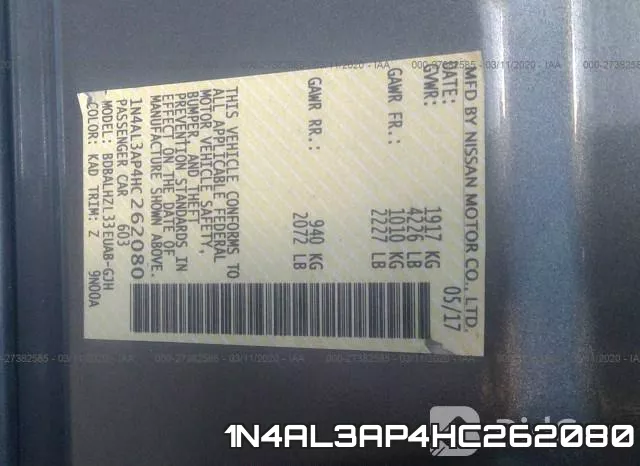 1N4AL3AP4HC262080 фото 10