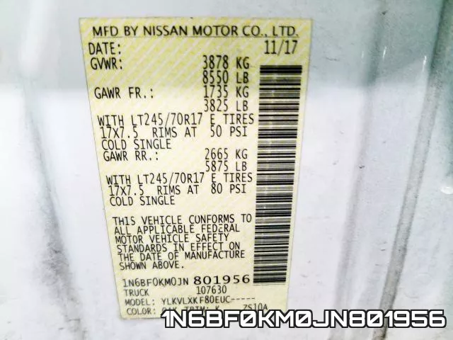 1N6BF0KM0JN801956 фото 2