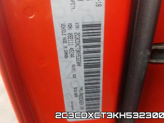 2C3CDXCT3KH532300 фото 2