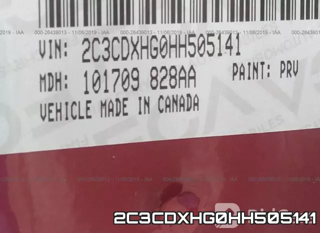 2C3CDXHG0HH505141 фото 9