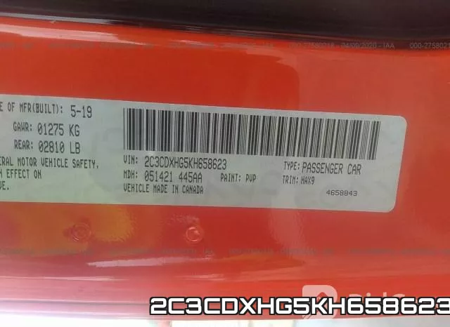 2C3CDXHG5KH658623 фото 10