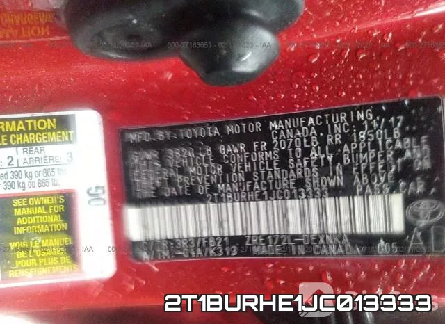 2T1BURHE1JC013333 фото 10