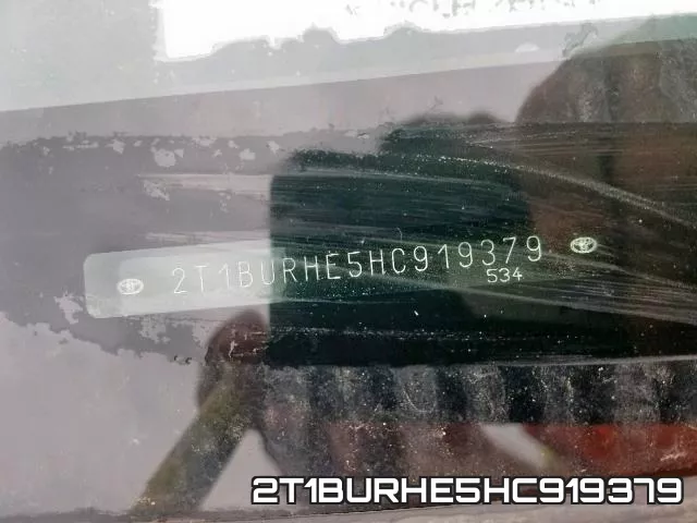 2T1BURHE5HC919379 фото 2