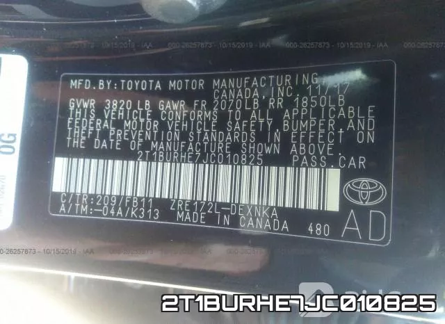 2T1BURHE7JC010825 фото 10