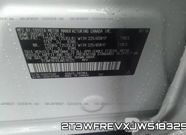 2T3WFREVXJW518325 фото 10