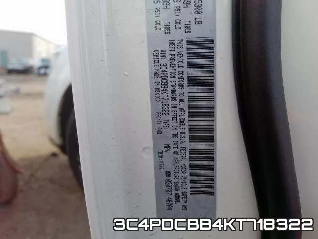 3C4PDCBB4KT718322 фото 2