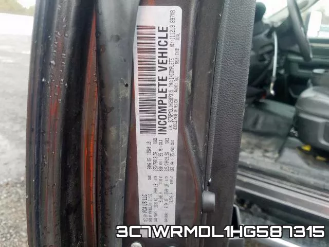 3C7WRMDL1HG587315 фото 2
