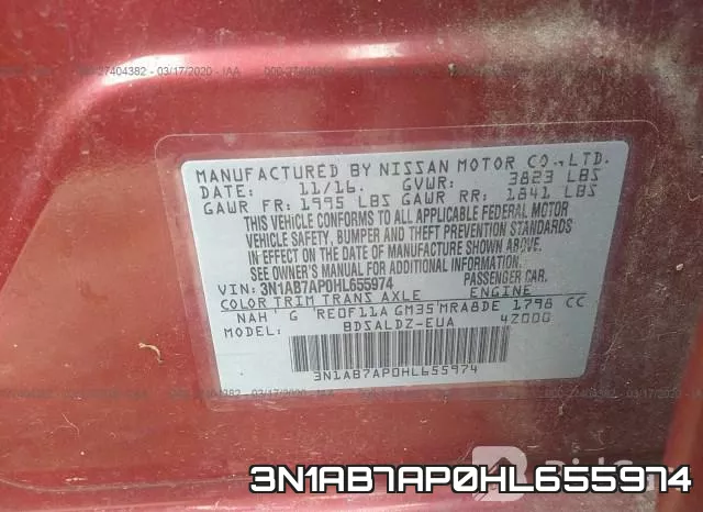 3N1AB7AP0HL655974 фото 10
