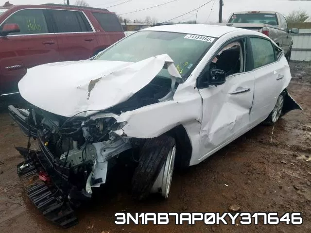 3N1AB7AP0KY317646 фото 3