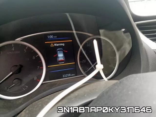 3N1AB7AP0KY317646 фото 9