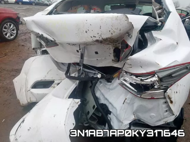 3N1AB7AP0KY317646 фото 10