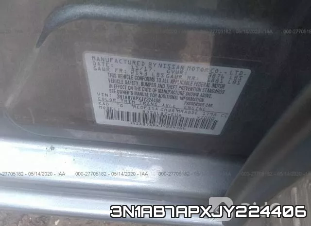 3N1AB7APXJY224406 фото 10