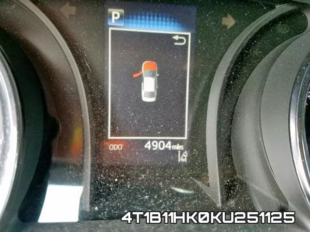4T1B11HK0KU251125 фото 9