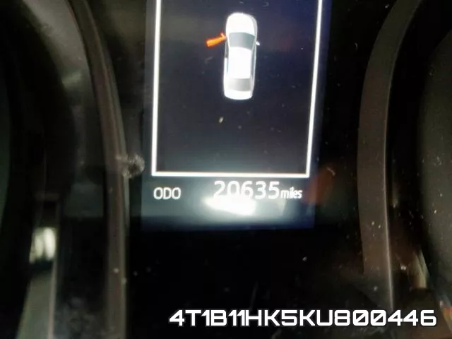 4T1B11HK5KU800446 фото 9