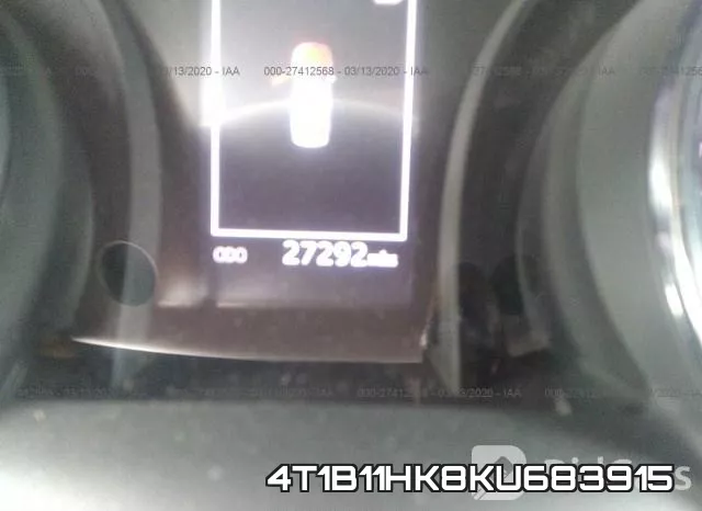 4T1B11HK8KU683915 фото 8