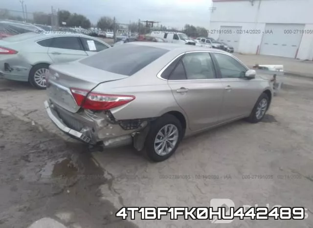 4T1BF1FK0HU442489 фото 5
