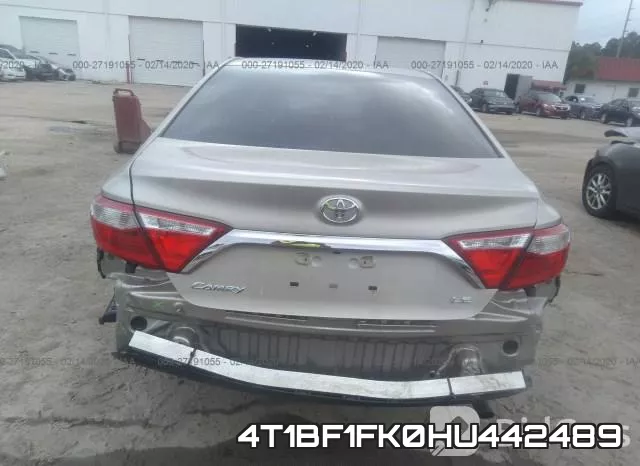 4T1BF1FK0HU442489 фото 7