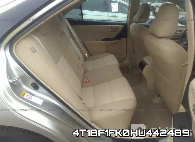 4T1BF1FK0HU442489 фото 9