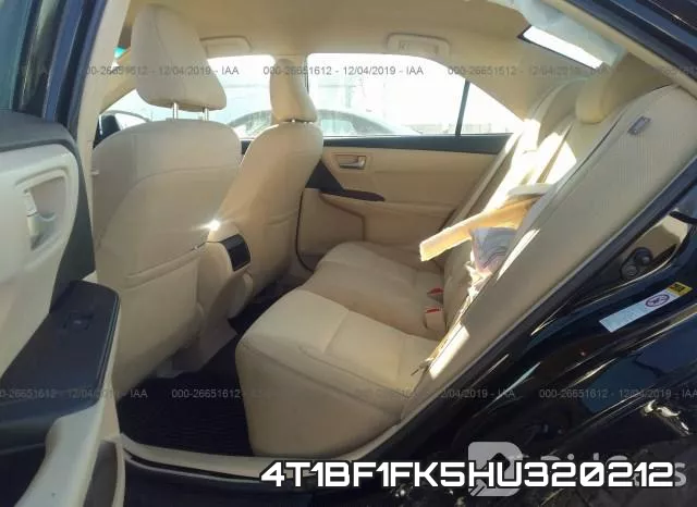 4T1BF1FK5HU320212 фото 9