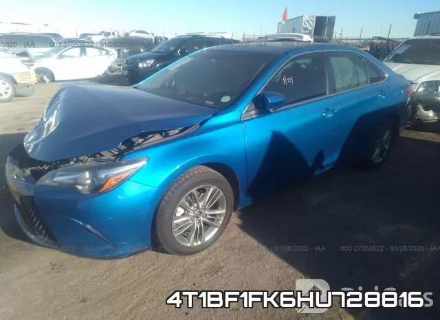 4T1BF1FK6HU728816 фото 3