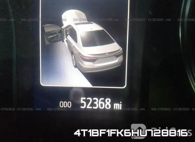 4T1BF1FK6HU728816 фото 8