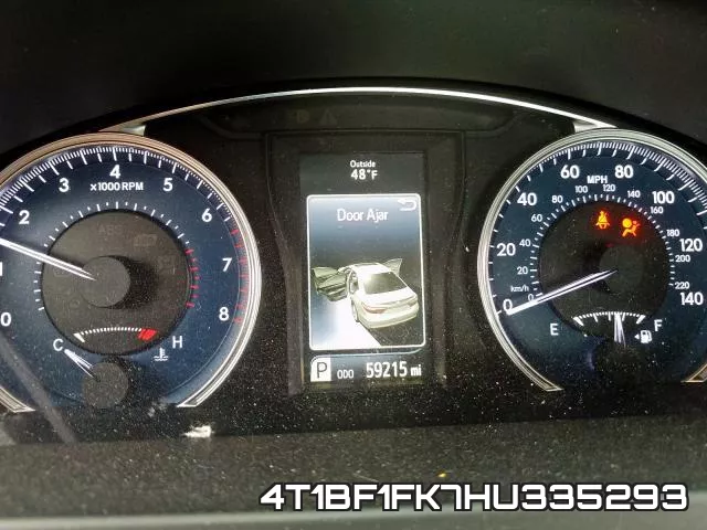 4T1BF1FK7HU335293 фото 9