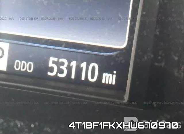4T1BF1FKXHU670970 фото 8