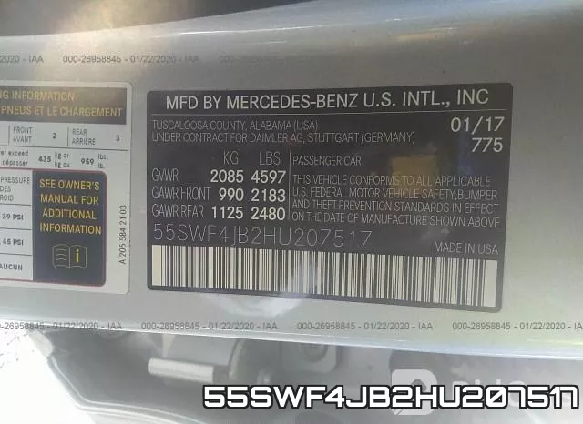 55SWF4JB2HU207517 фото 10