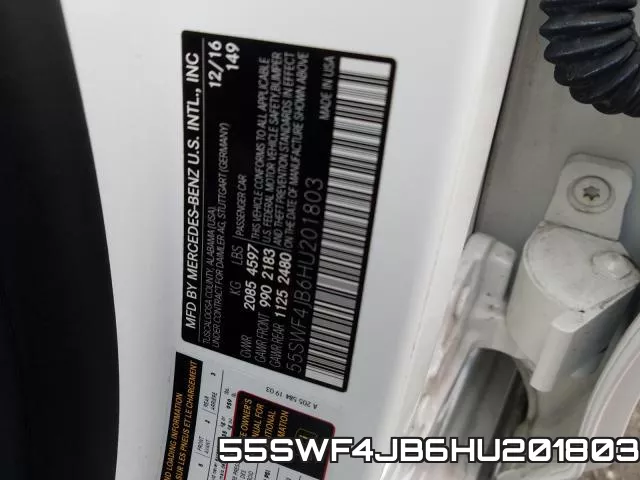55SWF4JB6HU201803 фото 2