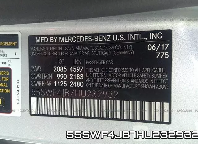 55SWF4JB7HU232932 фото 10