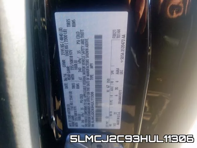 5LMCJ2C93HUL11306 фото 2