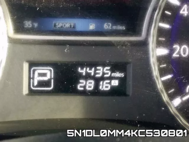 5N1DL0MM4KC530801 фото 9