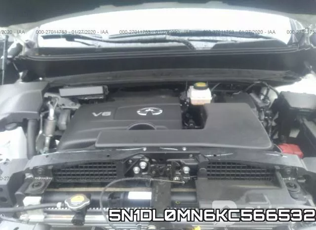 5N1DL0MN6KC566532 фото 2