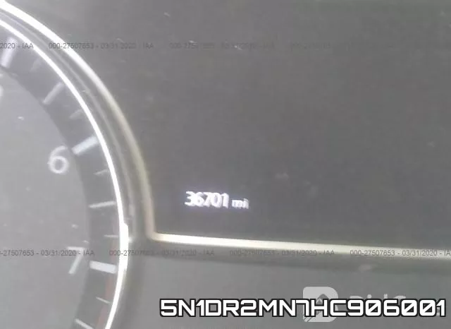5N1DR2MN7HC906001 фото 8