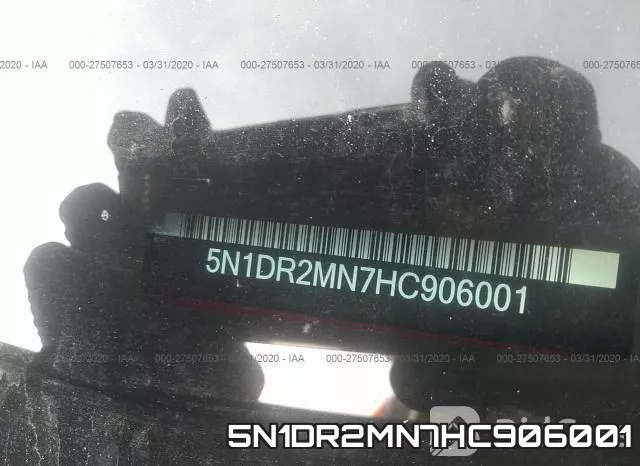 5N1DR2MN7HC906001 фото 10