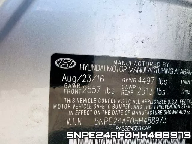 5NPE24AF0HH488973 фото 2