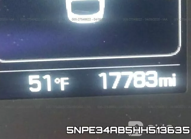 5NPE34AB5HH513635 фото 8