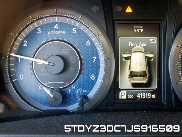 5TDYZ3DC7JS916509 фото 9