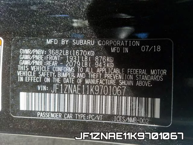 JF1ZNAE11K9701067 фото 2