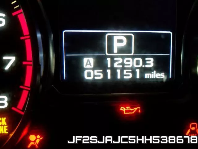 JF2SJAJC5HH538678 фото 9