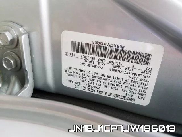 JN1BJ1CP7JW186013 фото 2