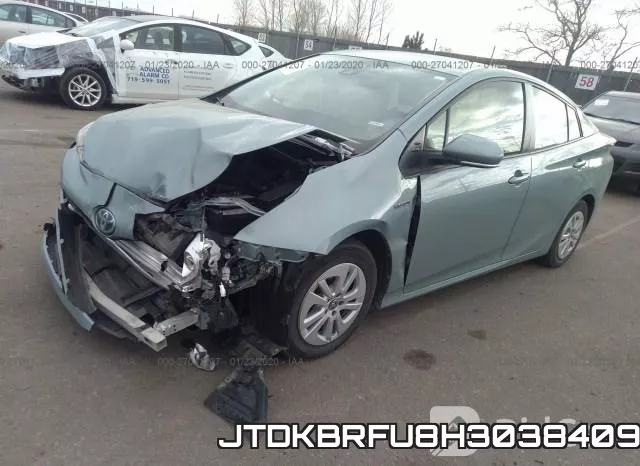 JTDKBRFU8H3038409 фото 3