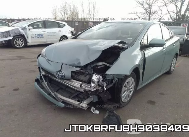 JTDKBRFU8H3038409 фото 7
