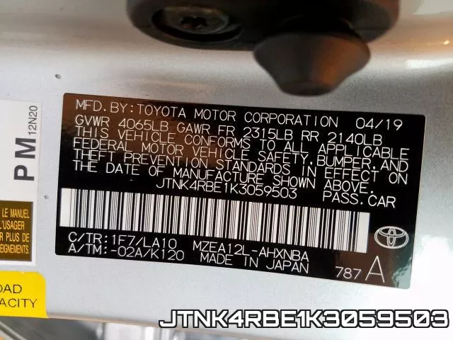 JTNK4RBE1K3059503 фото 2