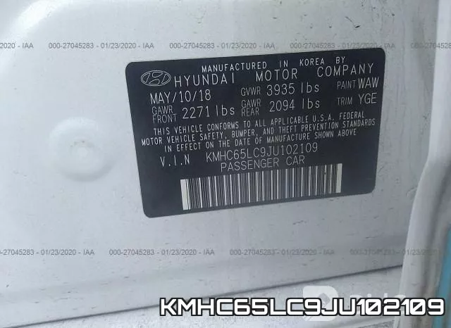 KMHC65LC9JU102109 фото 10