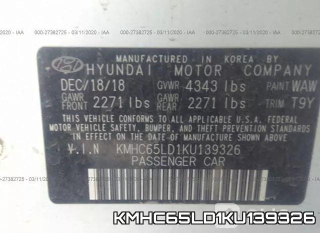 KMHC65LD1KU139326 фото 10