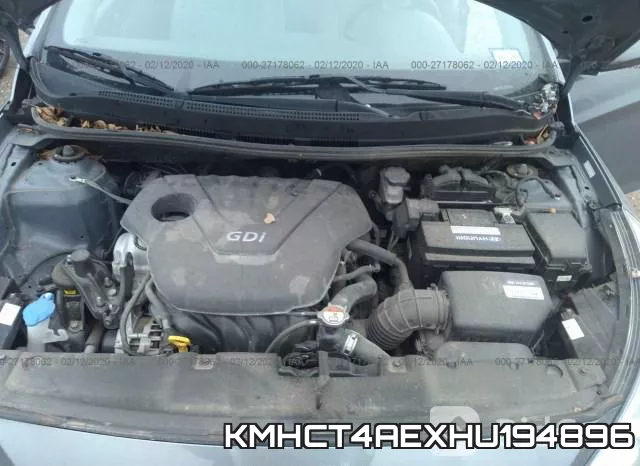 KMHCT4AEXHU194896 фото 2