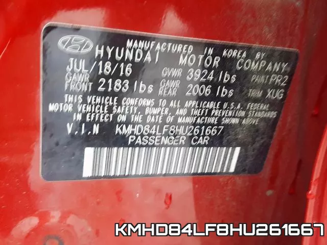 KMHD84LF8HU261667 фото 2